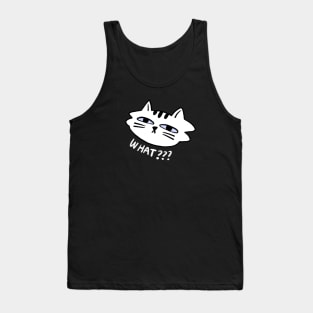 Cat say what? Tank Top